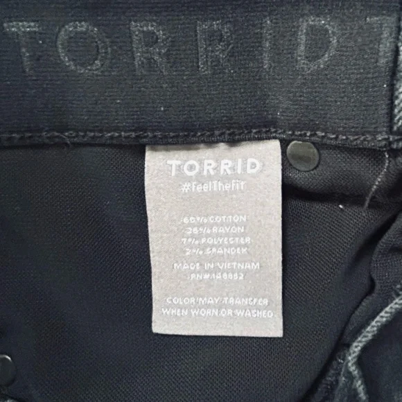 Torrid black jeans - Picture 5 of 5